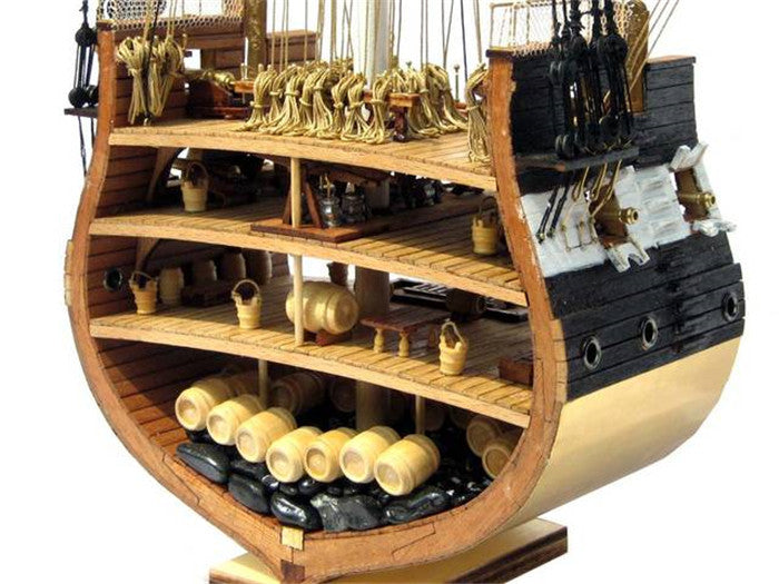 Wooden Ship Old Ironsides Sc Model – Boat Collections