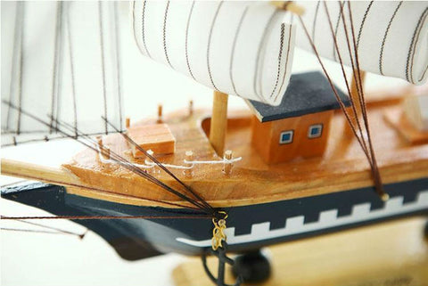 Wooden Ship Model Pirate Sailing Boats