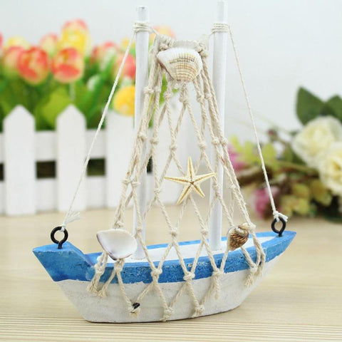 Wooden Ship Model Miniatur Nautical Sailing Ship