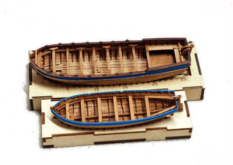 La Salamandre Ship's Life Boat Model Kit