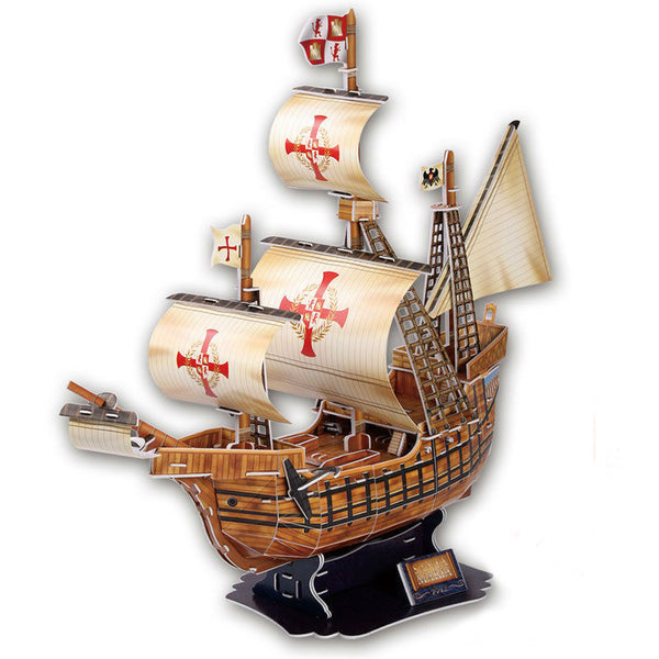 Santa Maria Ship Model Bricks Toys for Children Educational