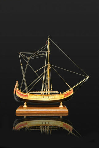 Classical Turkey Marmara Trade Boat Sailboat Model