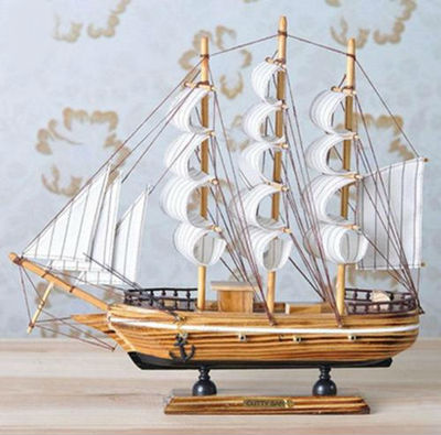 Wooden Ship Model Pirate Sailing Boats