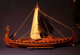 Real Classic Wooden Scale Sailing Boat Wood Scale Viking ships