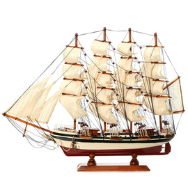 DIY Handmade Assembly Ship Craft Wooden Sailing Boat