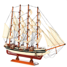 DIY Handmade Assembly Ship Craft Wooden Sailing Boat