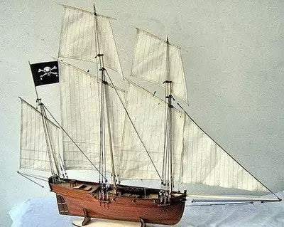 Classic French Royal Fleet Sail Boat