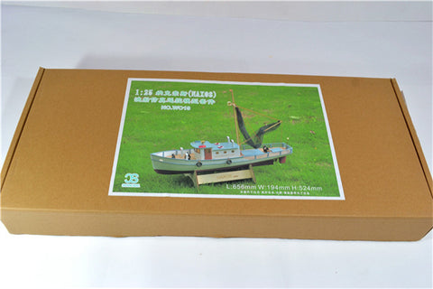 Fishing Ship Remote Control Wood Boat SC MODEL kit