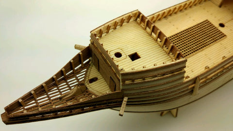 The May Flower Classic Wooden Ship Model