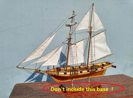 Classic Wooden Sail Boat Model