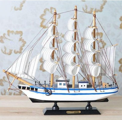 Wooden Ship Model Pirate Sailing Boats